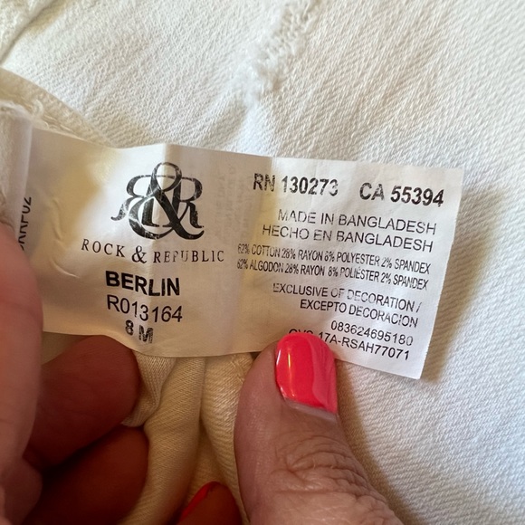 Women’s Rock & Republic Berlin Mid-Rise Skinny Jeans - Picture 5 of 10